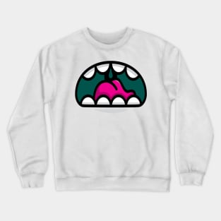 Open Mouth Crewneck Sweatshirt